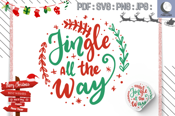 JINGLE ALL the WAY SVG Review