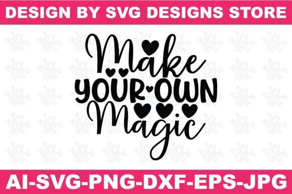 Make Your Own Magic Motivational Svg Png: Real Embroidery Review