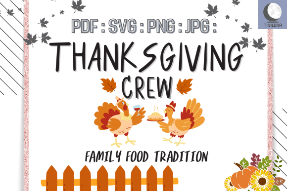 Thanksgiving Crew Shirt: SVG Review for Embroidery