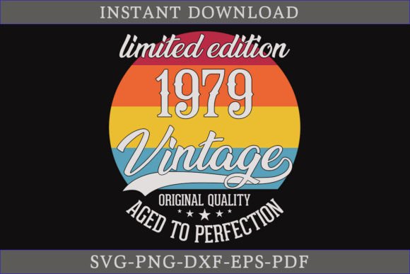 Vintage 1979 Aged to Perfection: Embroidery Design Review