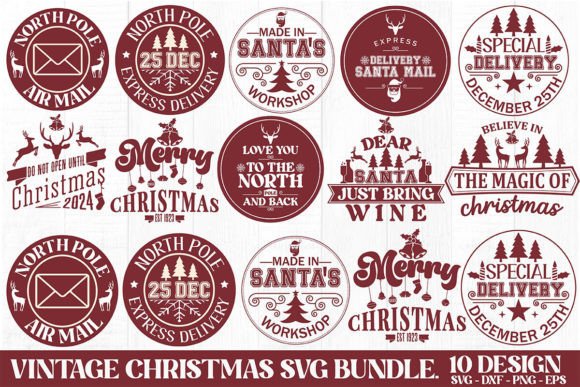 Vintage Christmas SVG Bundle Review