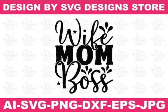 Wife Mom Boss Design Review for Embroidery Projects