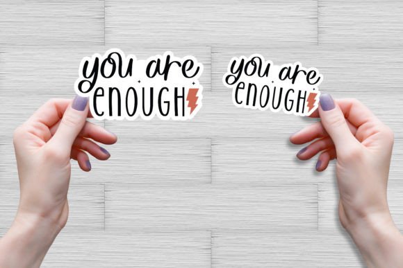 You Are Enough SVG: A Designer's Take on Real Embroidery Use